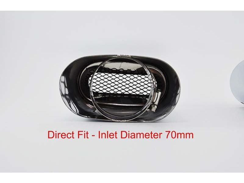 BMW X5 Mk1 (E53) '00'06 BMW X5 3.0 Stainless Steel Exhaust Tips Set