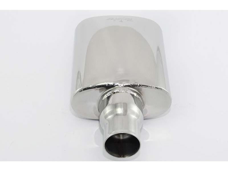 Terminale Di Scarico Universale Simoni Racing - Acciaio Inox, Rettangolare, 195mm - Foto 4