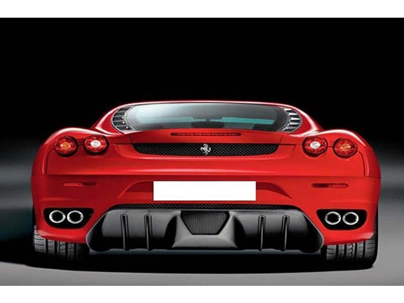 Exhaust Tips Universal Stainless Steel Chrome Plated Exhaust Tips Ferrari Style