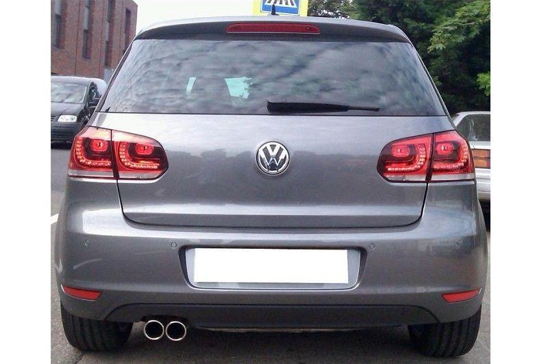 VW Golf 5 6 7 Touran Scirocco SEAT Leon AUDI A3 Exhaust Tips Trims