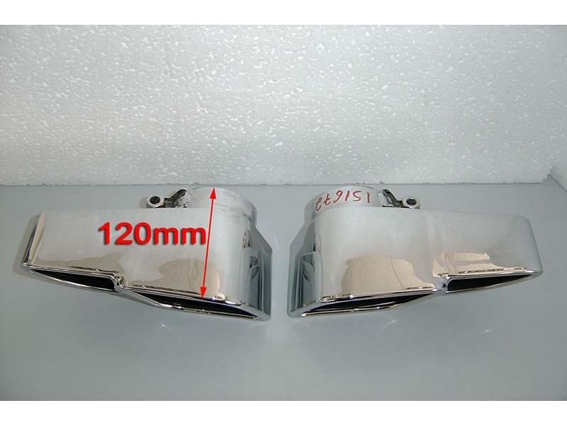 Porsche 911 Mk6 (997 Gen I) '04'09 Porsche 997 Turbo Exhaust Tips