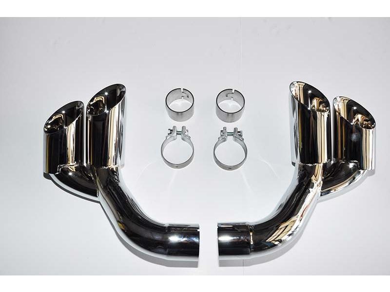 BMW X6 Mk1 (E71) '08 BMW X6 E71 Stainless Steel Chrome Plated Exhaust
