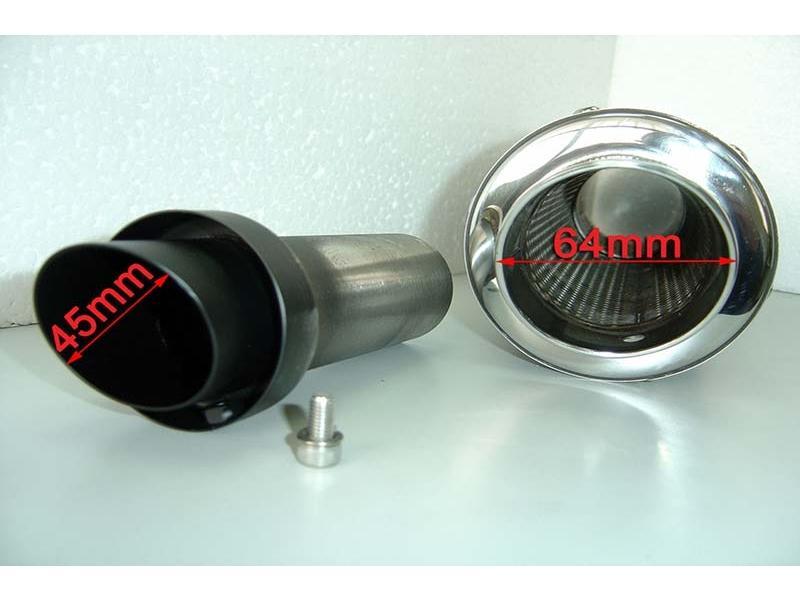 Slip-on Uitlaat 38 40 42 Mm Universele Uitlaat Voor Motorfiets, Universeel, Slip-on 38 Mm, 40 Mm, 42 Mm, Uitlaat, Motorfiets, Stil, Slang, Slip-on Voor Dirt Bike, Street Bike, Scooter, Café, Racer (zwart
