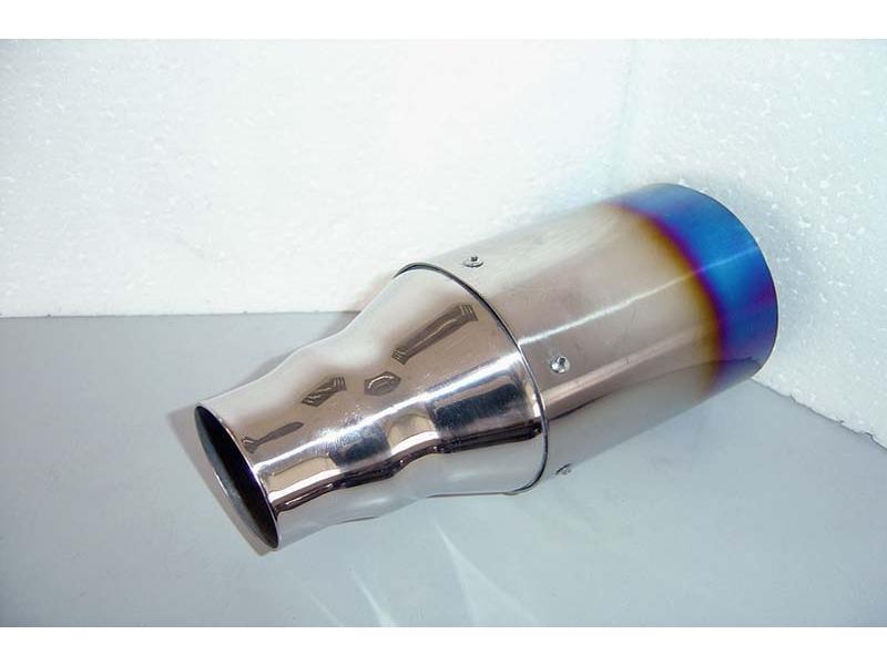 Exhaust Tips Universal Titanium Exhaust Tip Round D89 L180 IN6050