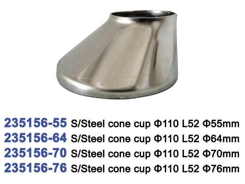 Catalytic Converter Cones Stainless Steel Catalytic Converter End Cone