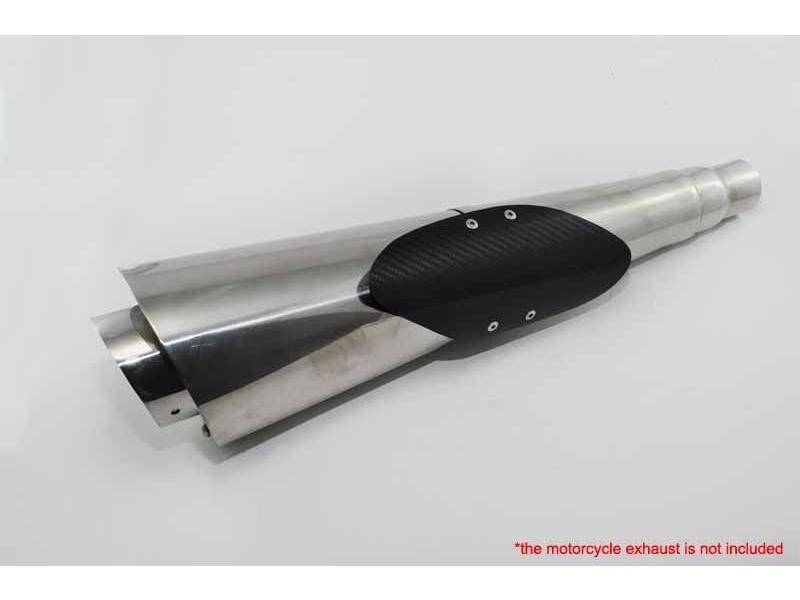 Motorcycle Exhausts Motorcycle Carbon Heat Shield 235x100
