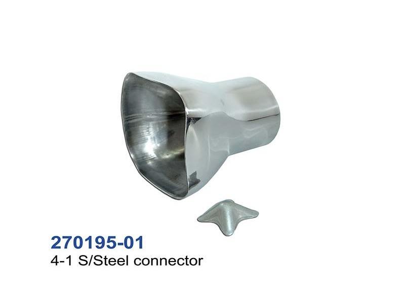 Exhaust Piping Short Exhaust Pipe Connector 41 82x82 L85 IN57