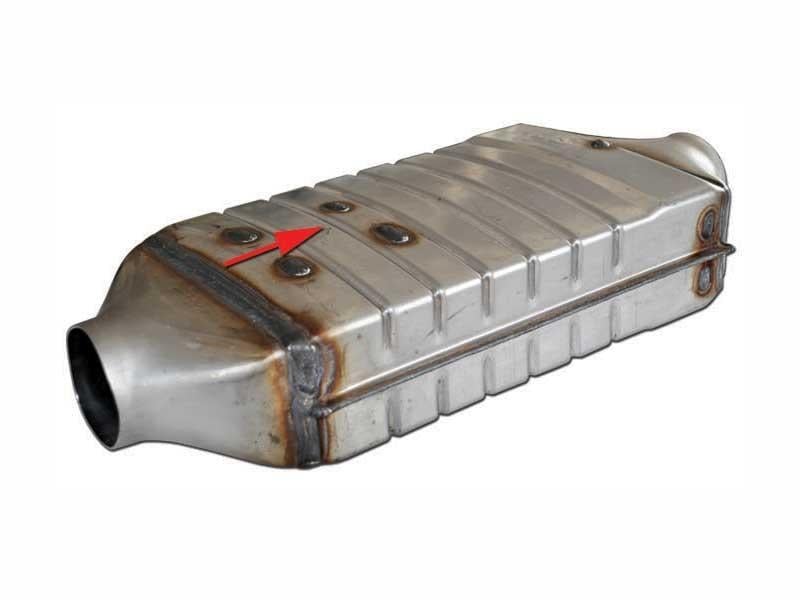 Diesel Particulate Filters HJS Universal Diesel Particulate Filter (DPF) Oval 175x80 L405 OD60