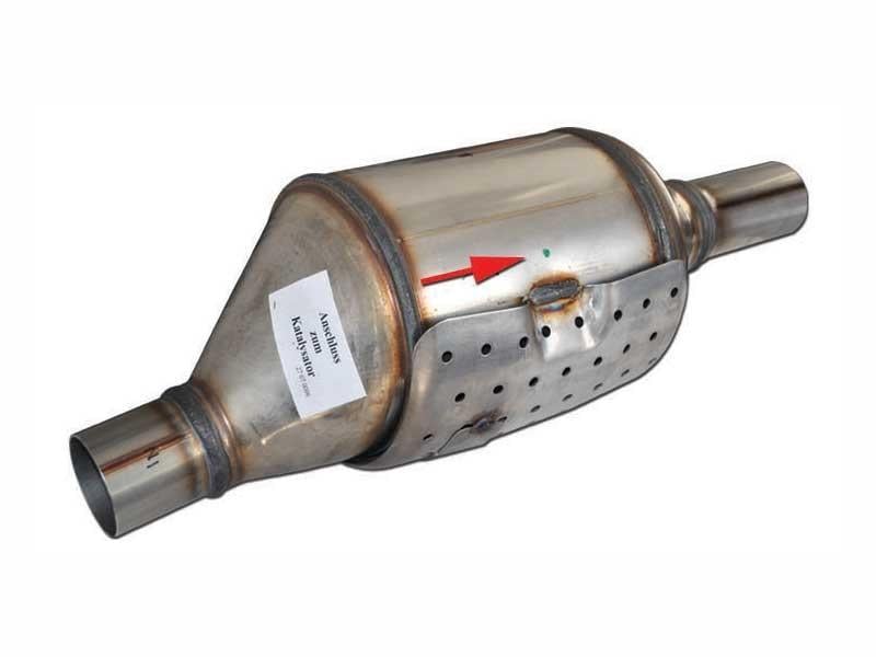 Diesel Particulate Filters HJS Universal Diesel Particulate Filter (DPF) Round D158 L370 OD55