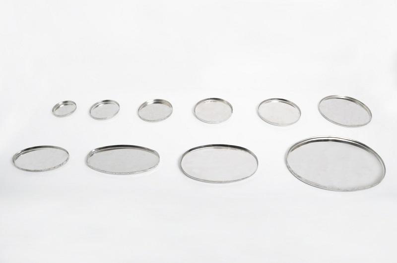 Exhaust Piping Stainless Steel BaffleEnd Plate Round D90