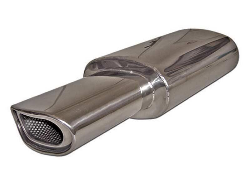Exhaust Mufflers Universal Stainless Steel Exhaust Muffler Oval with