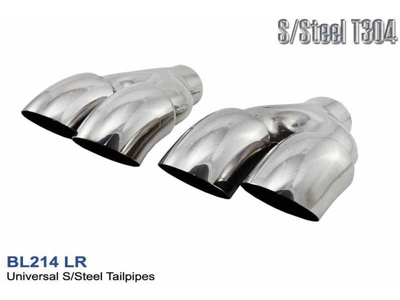 Exhaust Tips Universal Stainless Steel Exhaust Tip Dual Diesel Type