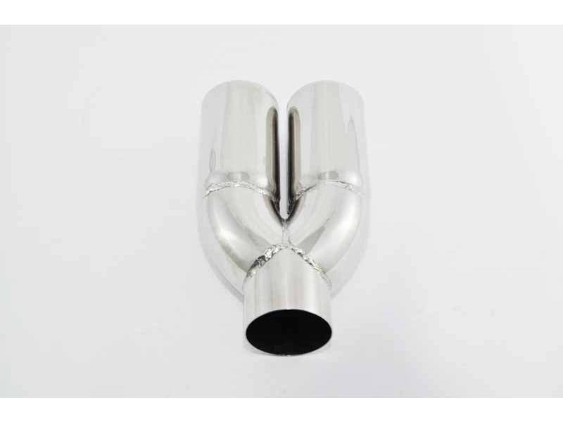 Citroen C1 Mk1 '05'14 Stainless Steel Double Tip Exhaust Tip Dual