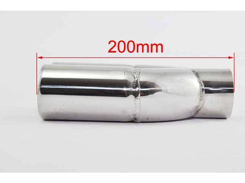 Citroen C1 Mk1 '05'14 Stainless Steel Double Tip Exhaust Tip Dual