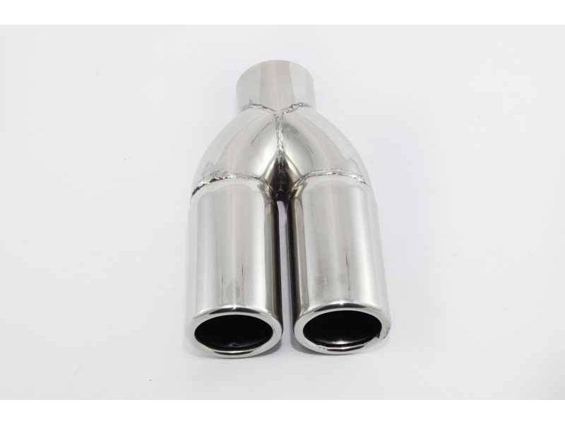 Citroen C1 Mk1 '05'14 Stainless Steel Double Tip Exhaust Tip Dual