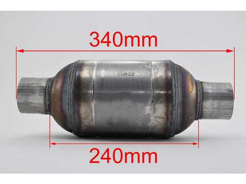 Universal KAT Katalysator Euro 3 Benzinmotor mit E - Prüfzeichen bis