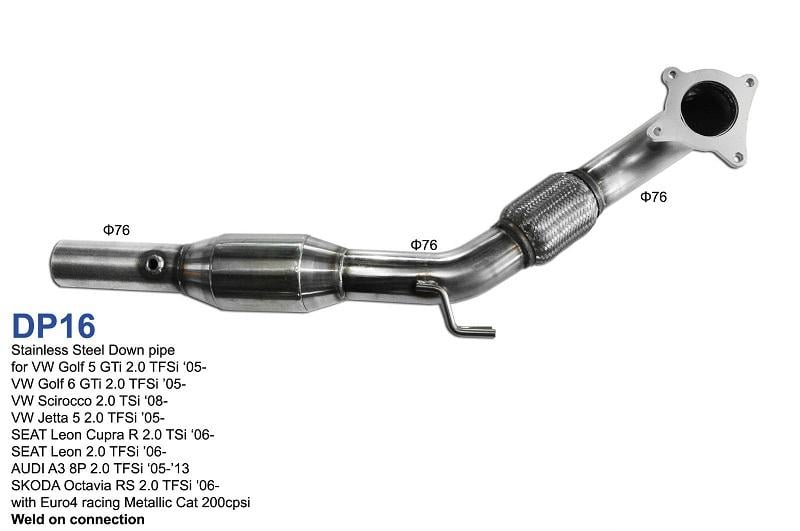 audi s3 8p downpipe
