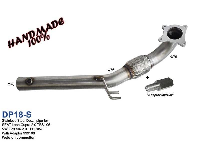 downpipe with catalytic converter