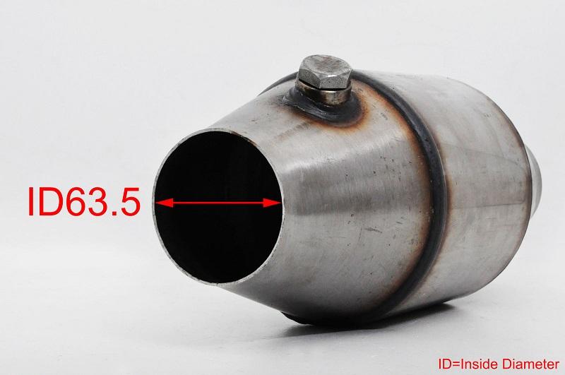 Diesel Particulate Filters Universal DPF Metallic High Flow D127 L300 ID63.5