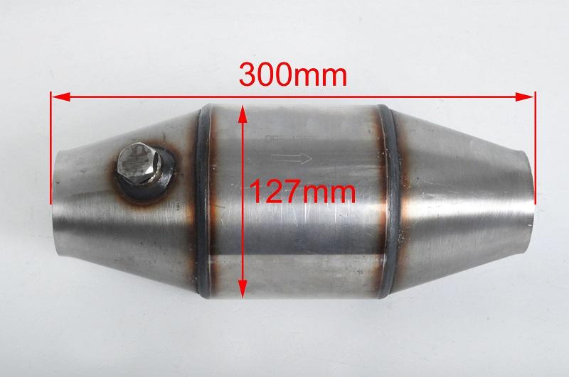 Diesel Particulate Filters Universal DPF Metallic High Flow D127 L300 ID63.5