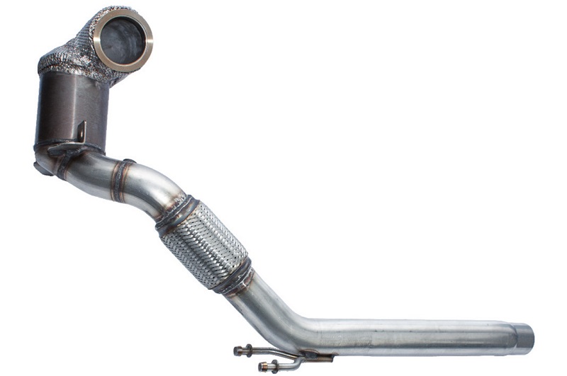 Audi A3 Mk3 (8V) '13 HJS Auspuff Downpipe 70mm Euro 6 1.8/2.0 FSI