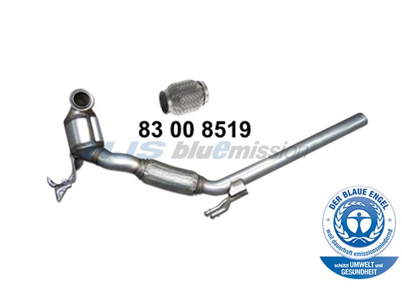 Audi A3 Mk2 (8P) '03'13 HJS Catalytic Converter Bluemission® Euro 4 1