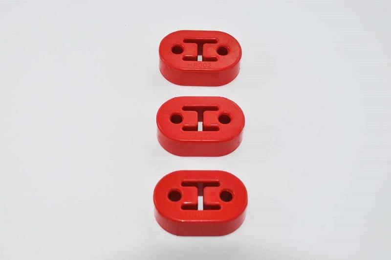 4 stuks uitlaatrubber, auto uitlaathanger, uitlaathouder rubber, uitlaathouder rubber, uitlaat houdrubber, houder geluiddemper, universele auto rubber uitlaat, uitlaat voor auto's geluiddemper