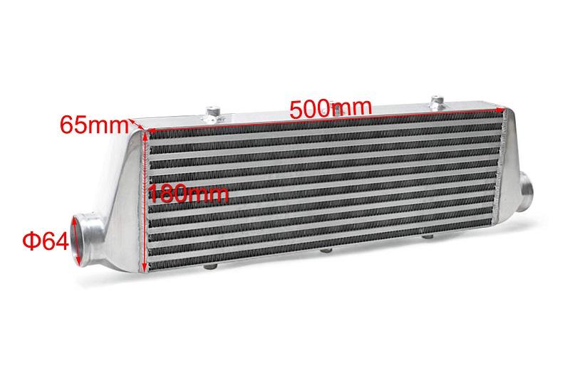 Intercoolers Universal Intercooler 500x180x65 64mm
