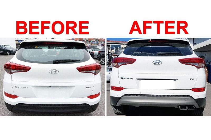 Hyundai Tucson/ix35 Mk2 '09'15 Hyundai Tucson 1.7CRDi Stainless Steel