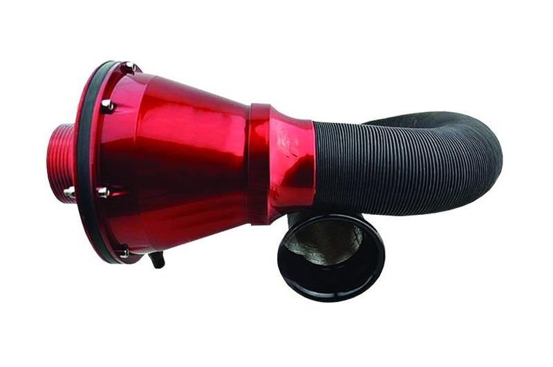 Cone/Replacement Air Filters KN Air Filter Kit with Air Hose Red