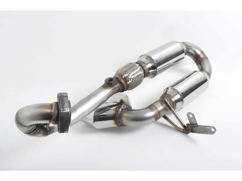 Exhaust performance Muffler for SMART ForTwo 450 0.6L-0.7L Turbo Brabus  Style