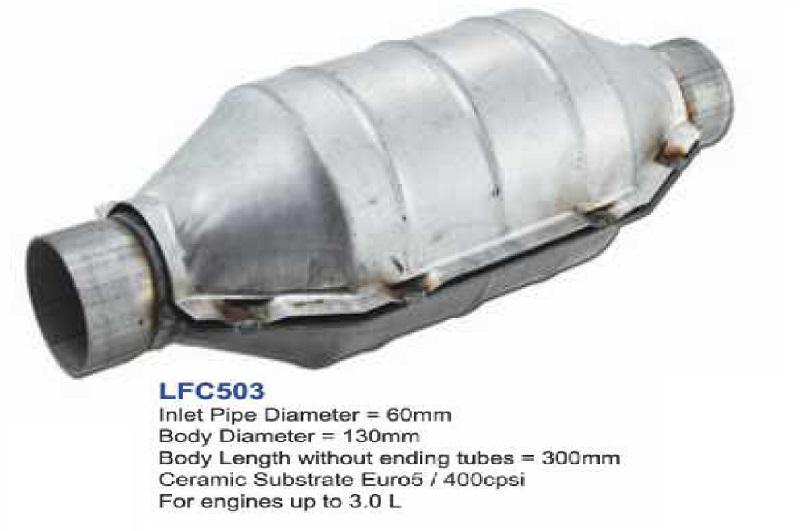 Factory Type Catalytic Converters Euro5 Ceramic Catalytic Converter
