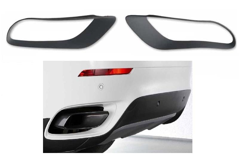 BMW X6 E71 Plastic Covers for Exhaust Set