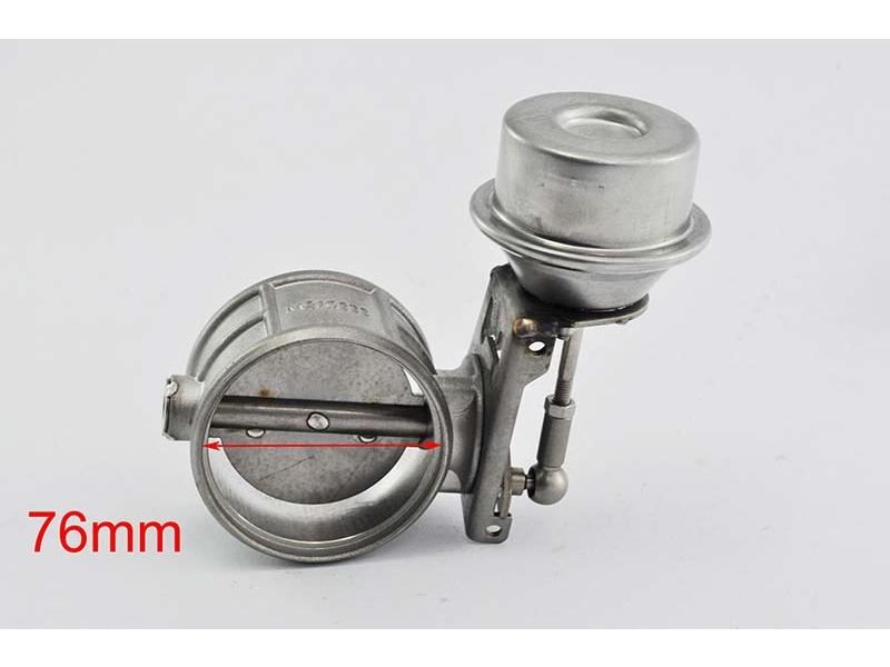 Exhaust Sound Control Exhaust Vacuum Valve 76mm Open 20