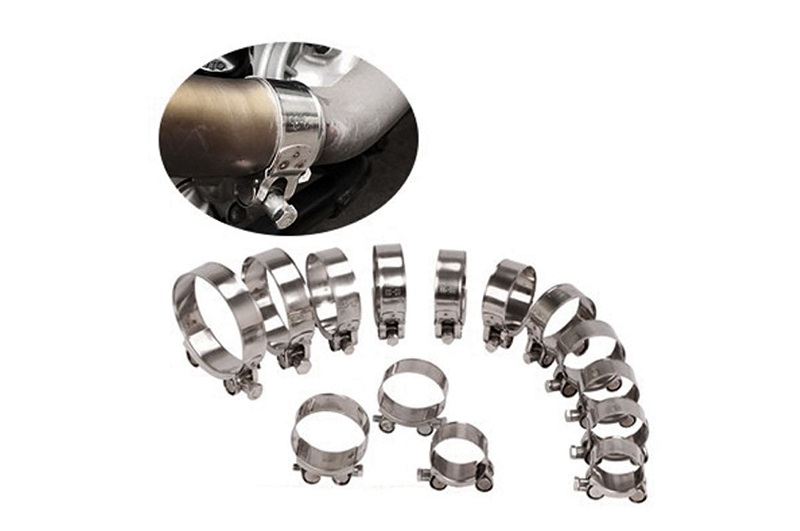 Exhaust ClampsConnectorsFlexibles Stainless Steel TBolt Clamp 3235mm