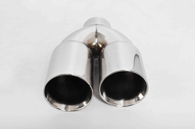 Uitlaatsierstukken Stainless Steel Exhaust Tip Dual 2x76 L200190 IN60
