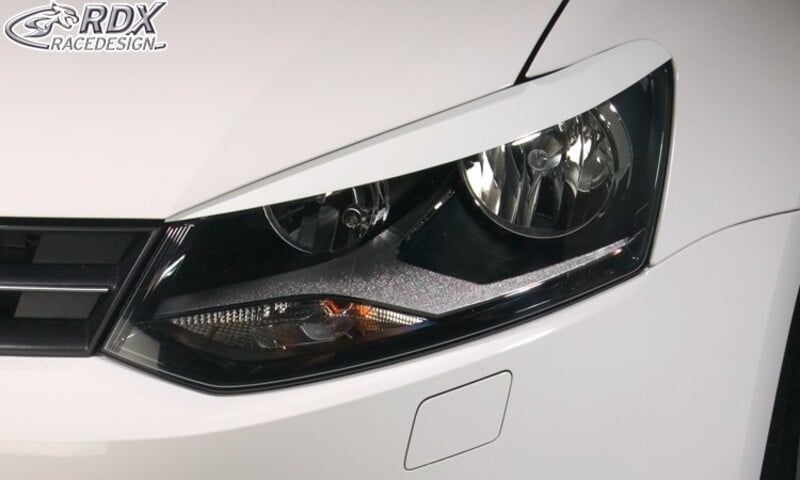 verzoek Mogelijk Voor type VW Polo Mk5 (6R,6C) '08-: RDX Headlight covers for VW Polo 6R & Polo 6C