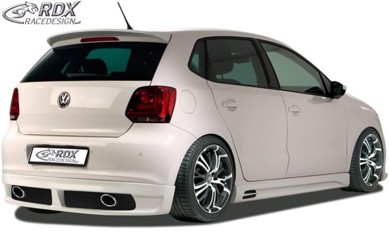 ledematen Dood in de wereld naam VW Polo Mk5 (6R,6C) '08-: RDX rear bumper extension for VW Polo 6R