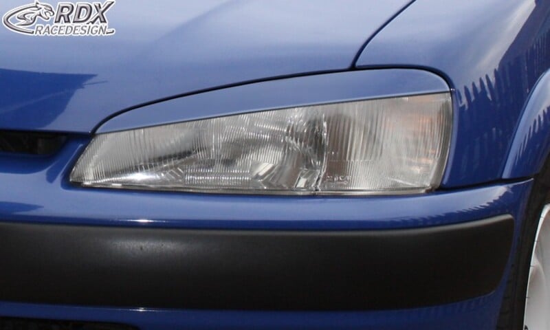 Peugeot 106 Mk2 '96-'03: RDX Headlight covers for PEUGEOT 106 2 / Facelift  1996+ Light Brows Bad Look