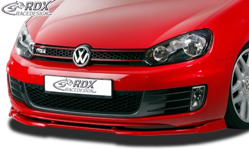 RDX Front Spoiler VARIO-X for VW Golf 6 GTD, GTI Front Lip Splitter
