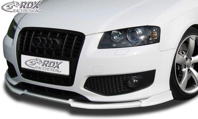 Audi A3 Mk2 (8P) '03-'13: RDX Front Spoiler VARIO-X for AUDI S3 8P -2008  Front Lip Splitter