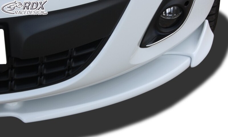 Opel Corsa Mk4 (D) '06-'14: RDX Front Spoiler VARIO-X for OPEL Corsa D  Facelift 2010+ Front Lip Splitter
