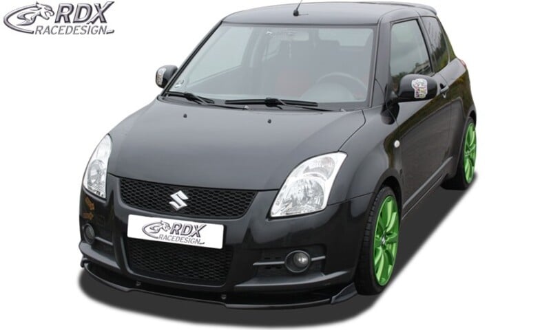 Suzuki Swift Mk2 '04-'10: RDX Frontspoiler/Frontansatz VARIO-X SUZUKI Swift  (2005-2010) Sport