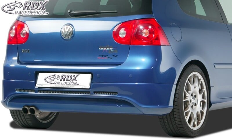VW Golf Mk5 (1K) '04-'08: RDX rear bumper extension for VW Golf 5