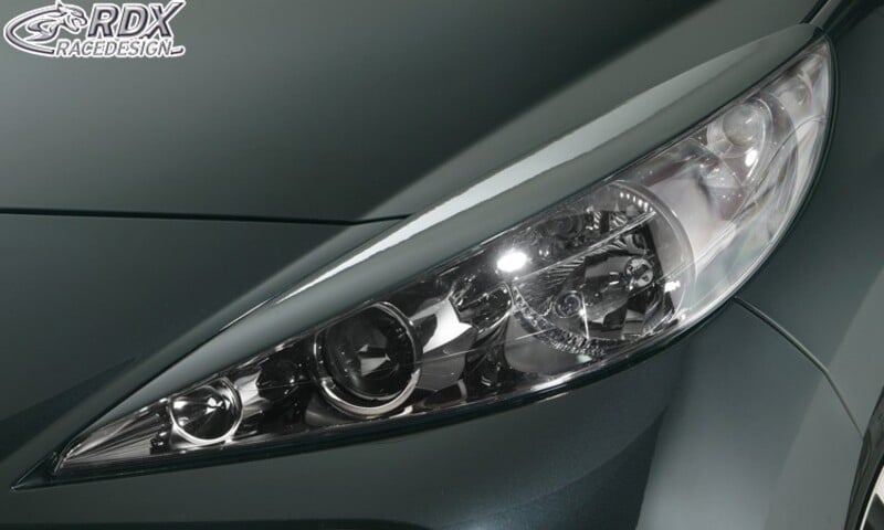 Peugeot 207 Mk1 '06-'12: RDX Headlight covers for PEUGEOT 207 / 207CC