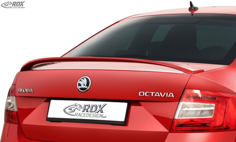Rear Spoilers: RDX Rear Spoiler for SKODA Octavia 3 (5E) Sedan RS-Look