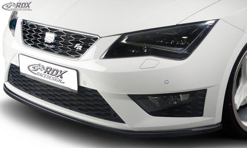 RDX Front Spoiler for SEAT Leon 5F FR + Cupra / Leon 5F SC FR + Cupra /  Leon 5F ST FR+ Cupra