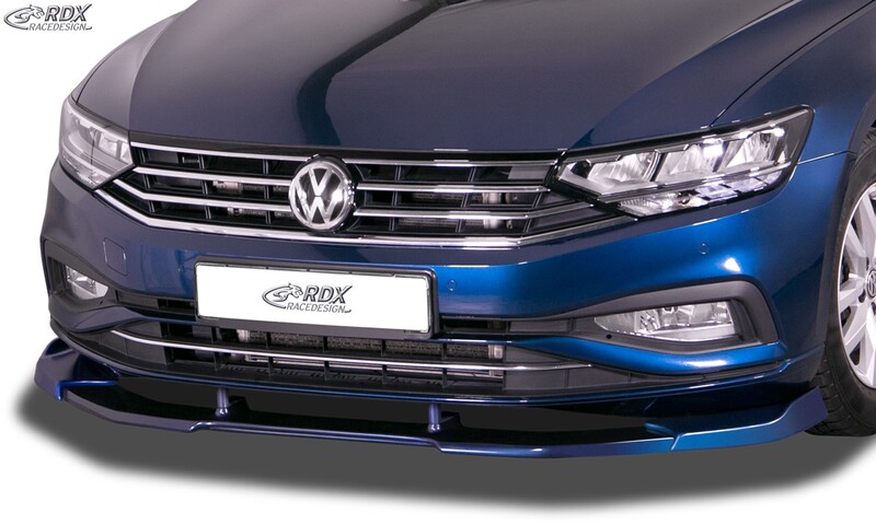 Front Spoilers: RDX Front Spoiler VARIO-X for VW Passat 3G B8 (2019+) Front  Lip Splitter