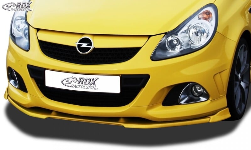 Opel Corsa Mk4 (D) '06-'14: RDX Front Spoiler VARIO-X for OPEL