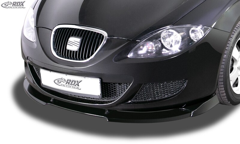 RDX Front Spoiler VARIO-X for SEAT Leon 1P -2009 (not FR, Cupra) Front Lip Splitter